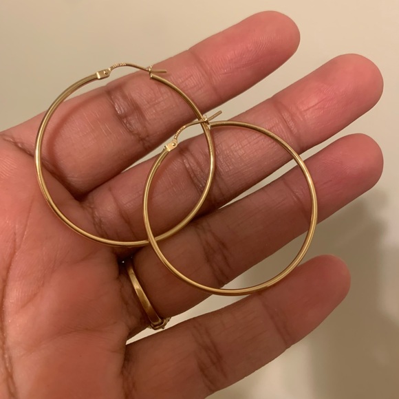 Jewelry - 14k Gold Big Hoops